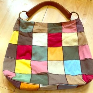 Lucky Brand bag- patchwork
